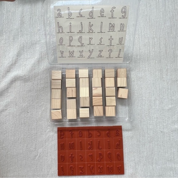 Stampin’ Up! New Alphabet Set - Picture 5 of 5